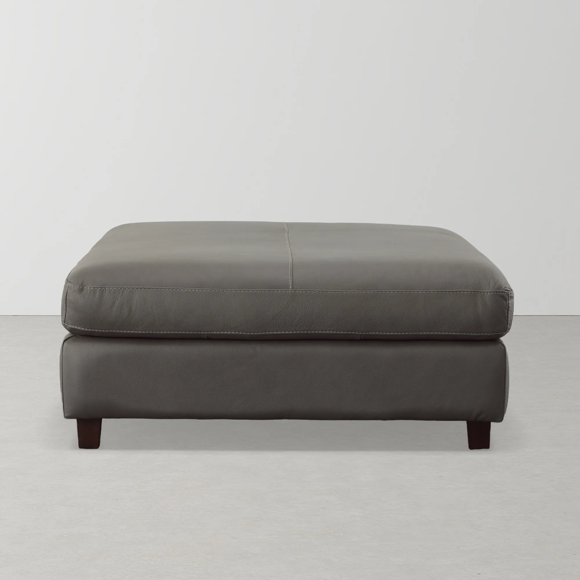 Caruso Fog Grey Ottoman