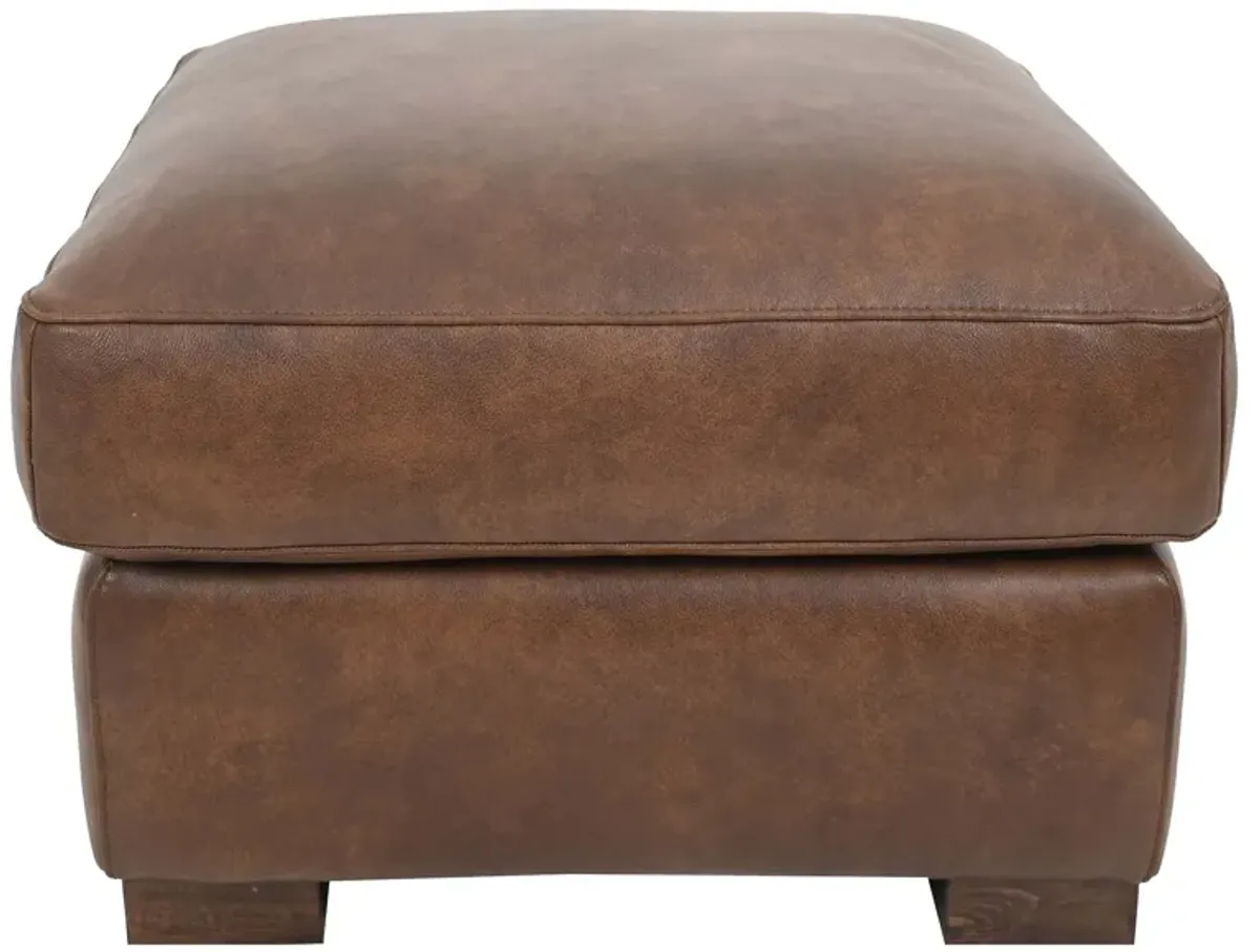 Dutton Chocolate Ottoman