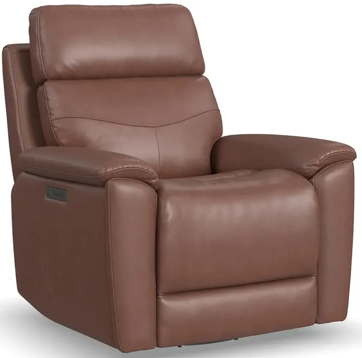 Perfect Match Refined Power Headrest Glider Recliner with Power Lumbar