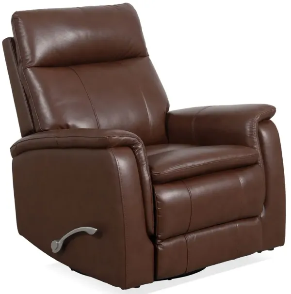 Freeman Pecan Swivel Glider Recliner