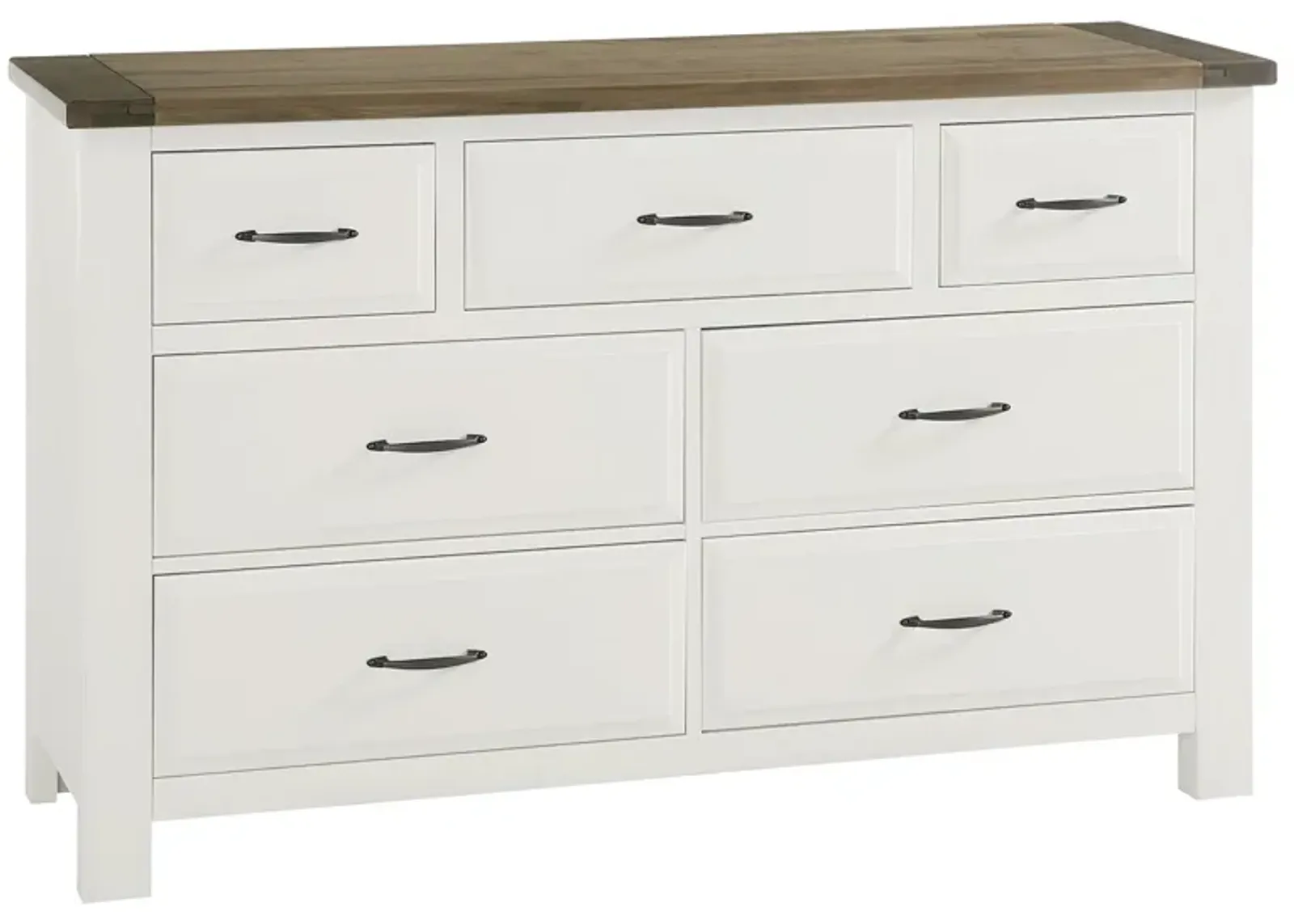 Maple Road White/Natural Dresser