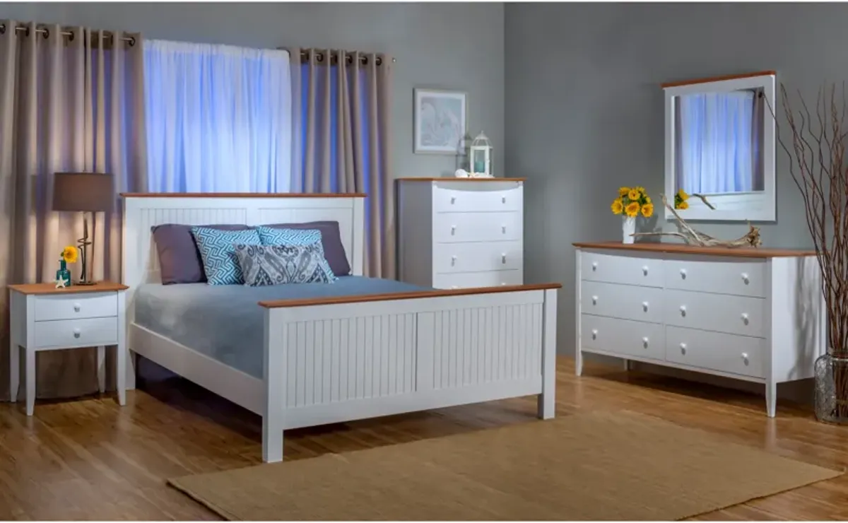 Coastal 6 Drawer Dresser