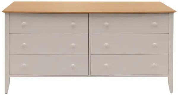 Coastal 6 Drawer Dresser