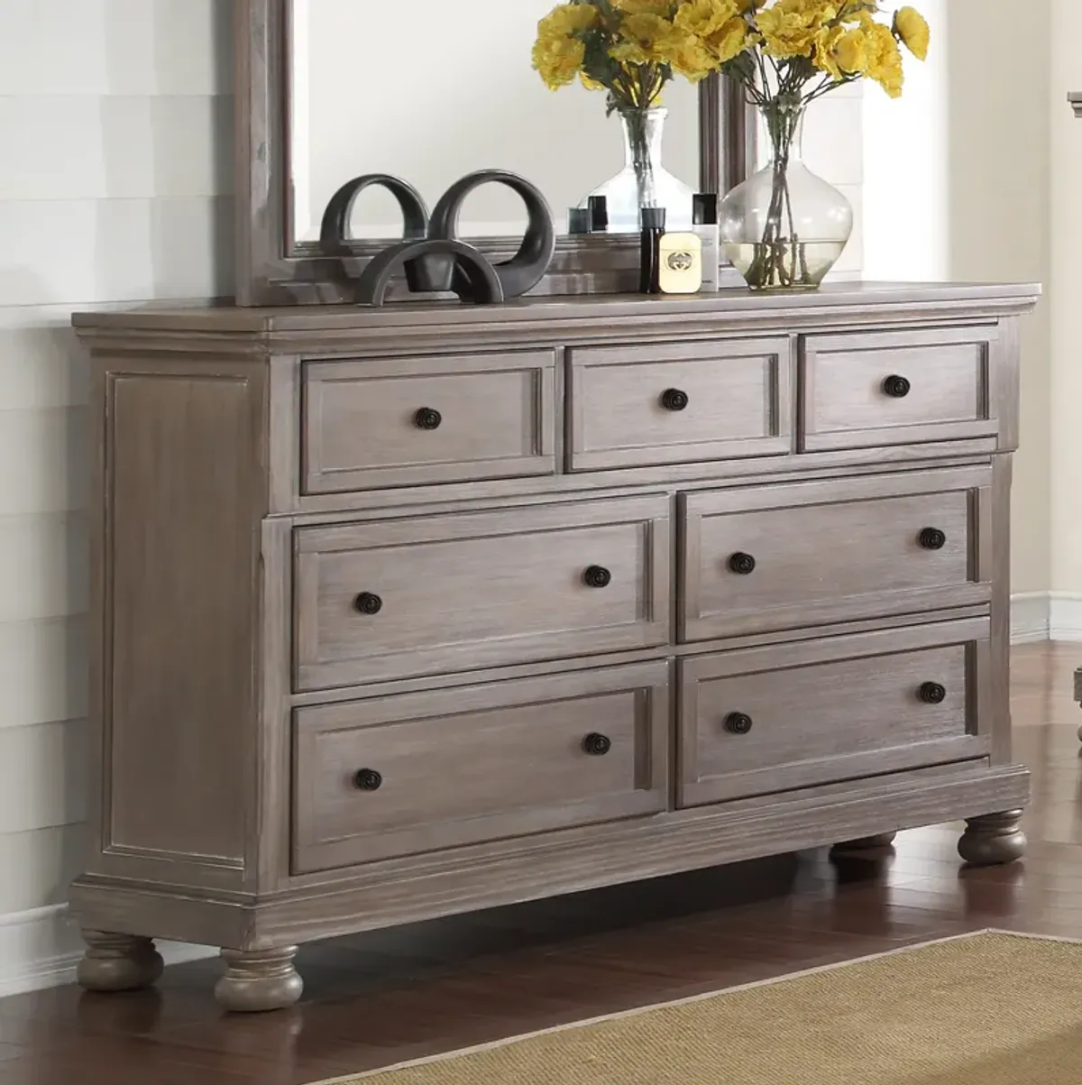 Allegra Pewter Dresser