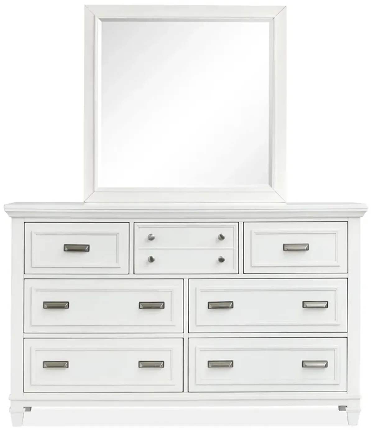 Charleston White Dresser