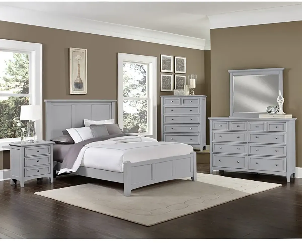 Bonanza Gray Triple Dresser