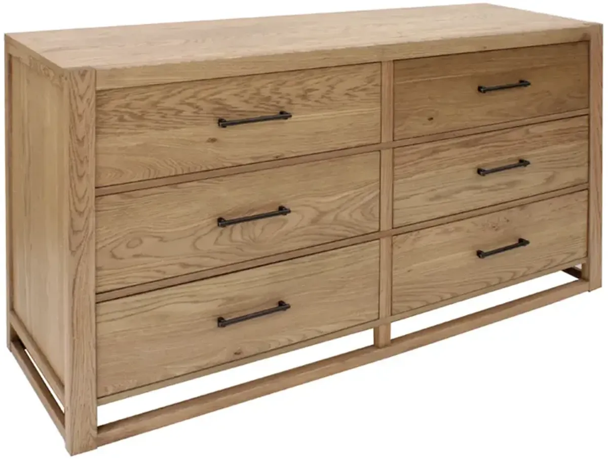 Lodge & Loft Blond Oak Dresser