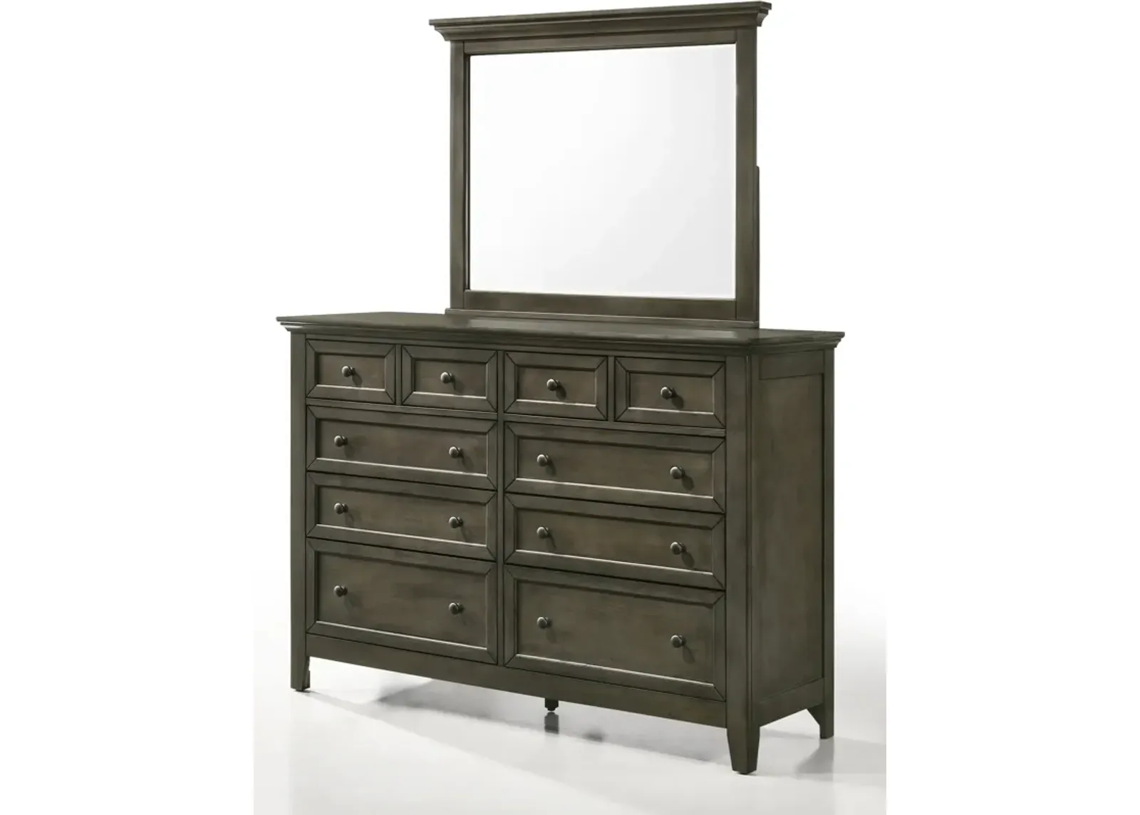 San Mateo Pewter Dresser