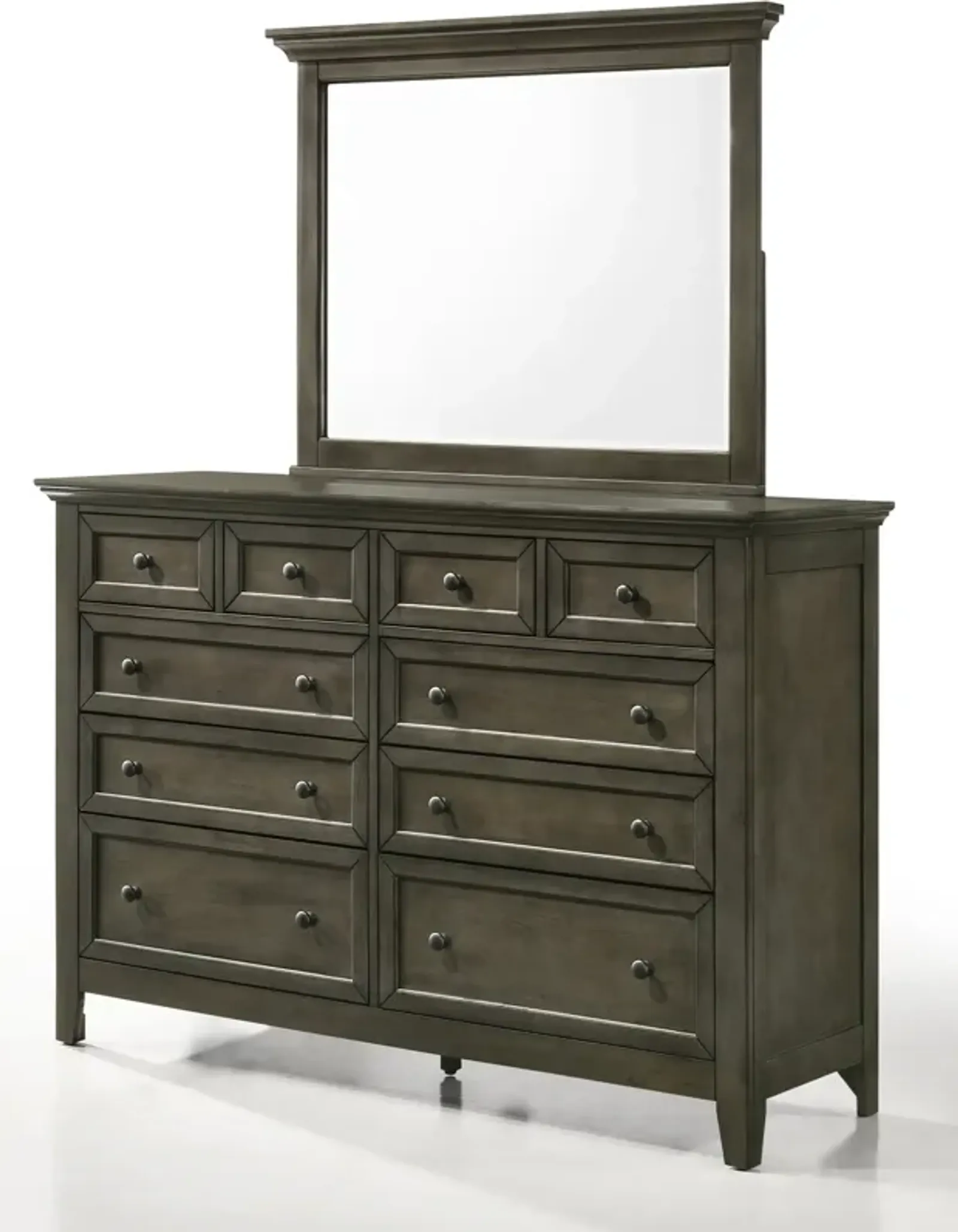 San Mateo Pewter Dresser