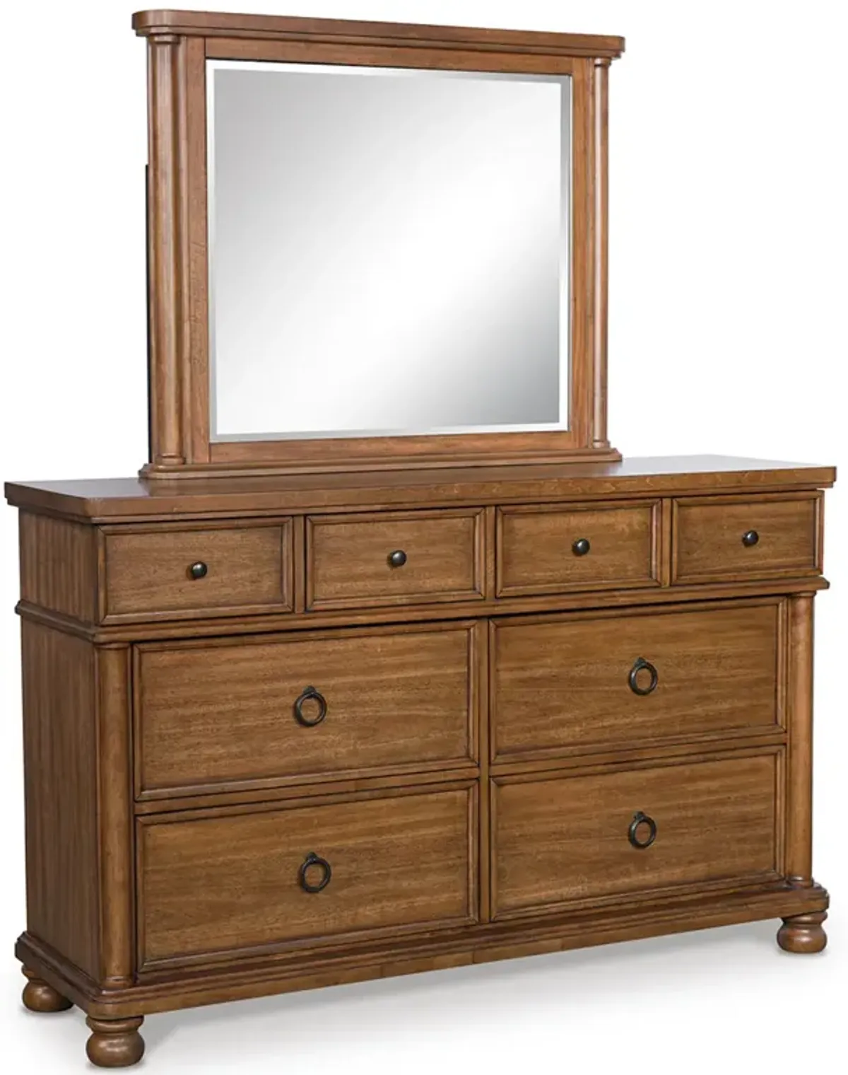 Rowlenstown Brown Mirror