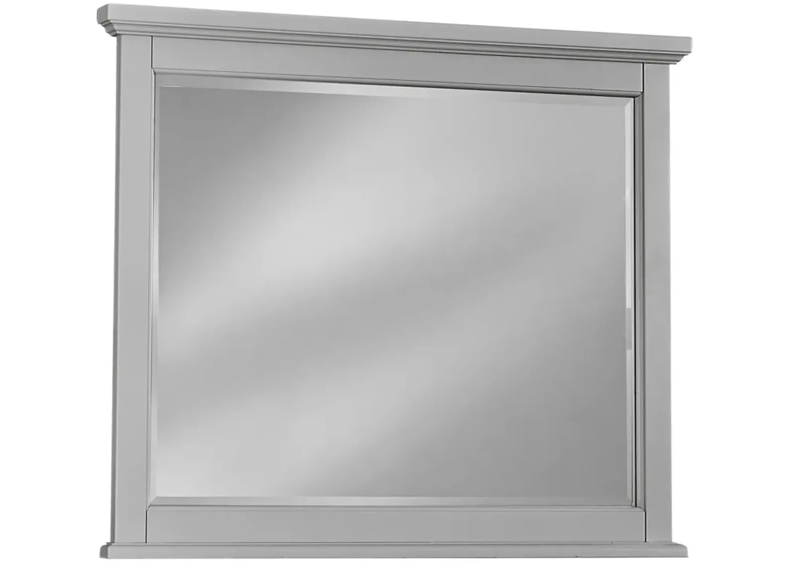 Bonanza Gray Landscape Mirror