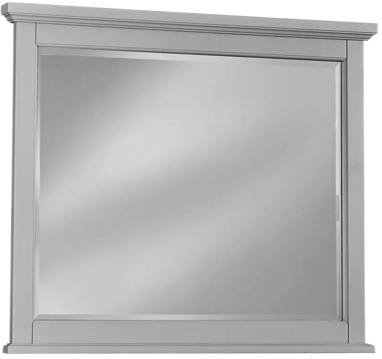 Bonanza Gray Landscape Mirror