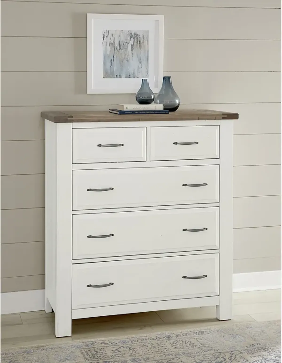 Maple Road White/Natural Chest