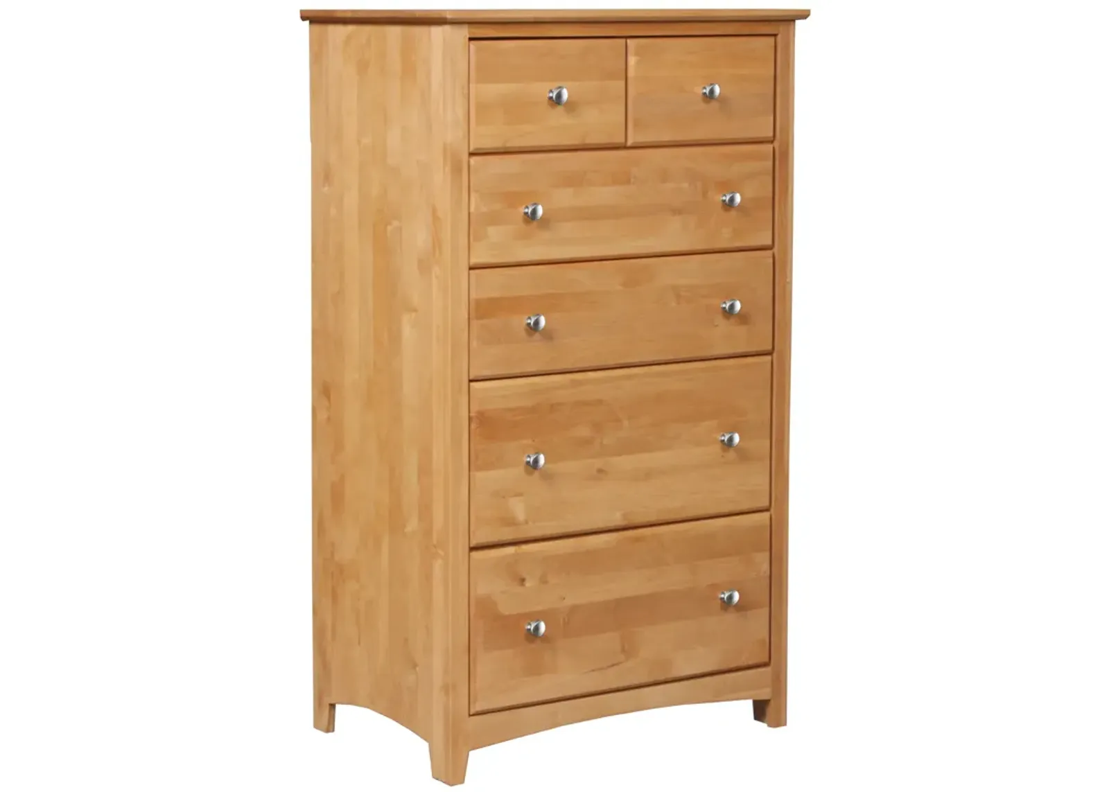 Shaker Alder Honey 6 Drawer Chest