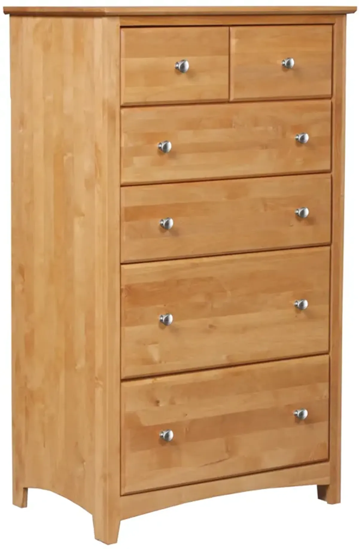 Shaker Alder Honey 6 Drawer Chest