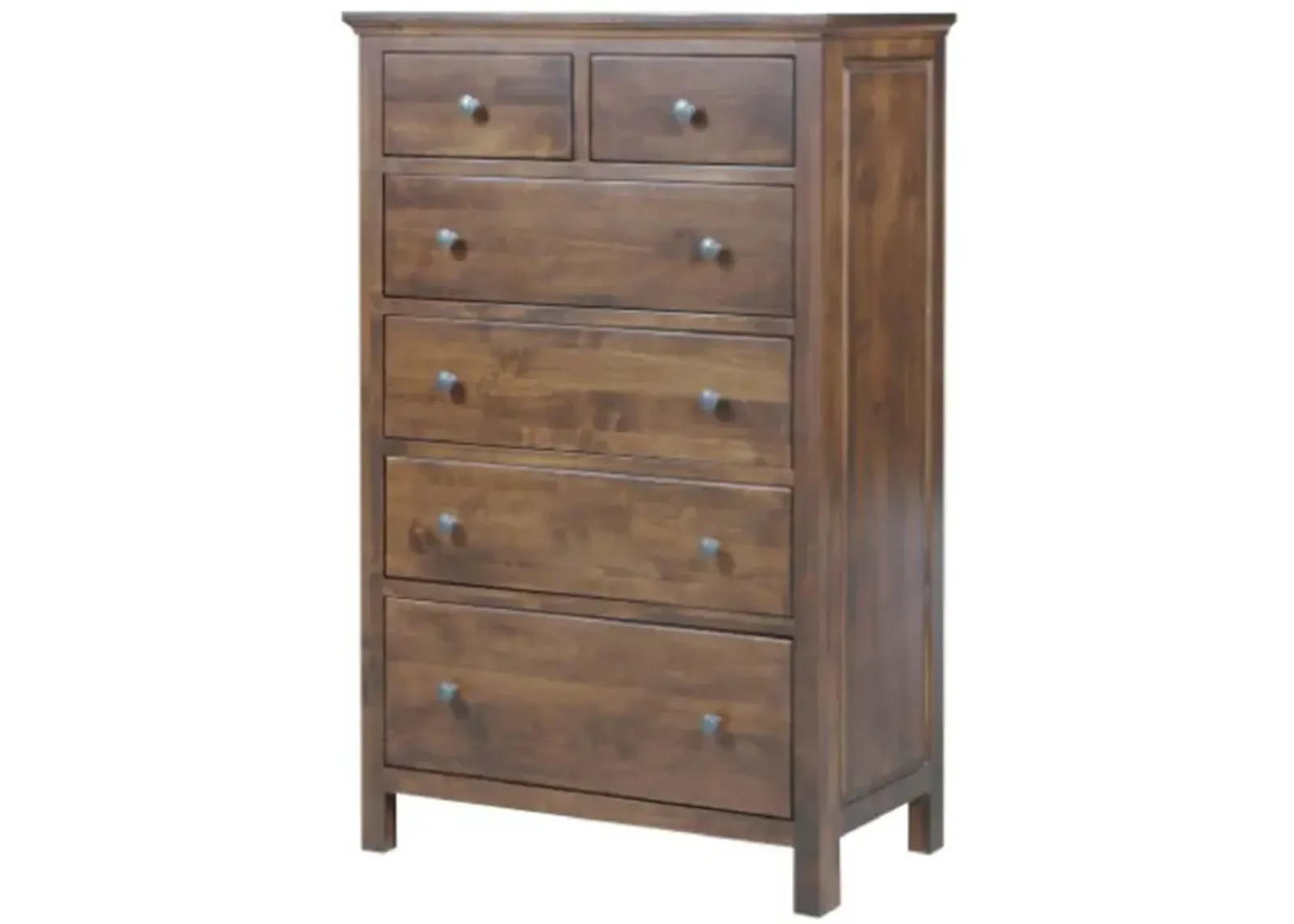 Heritage Brown Mahogany 6 Drawer Chest