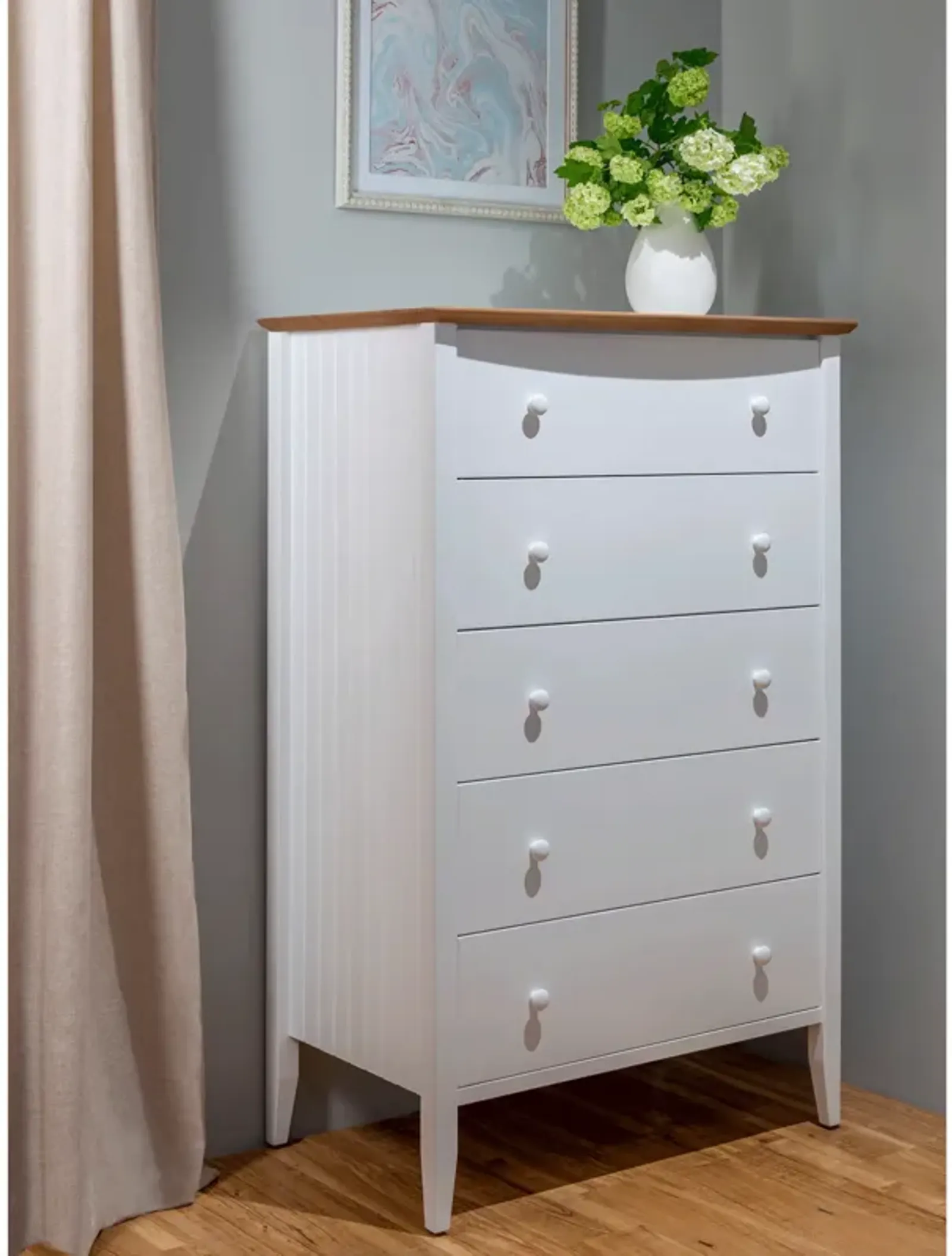 Coastal 5 Drawer Chest