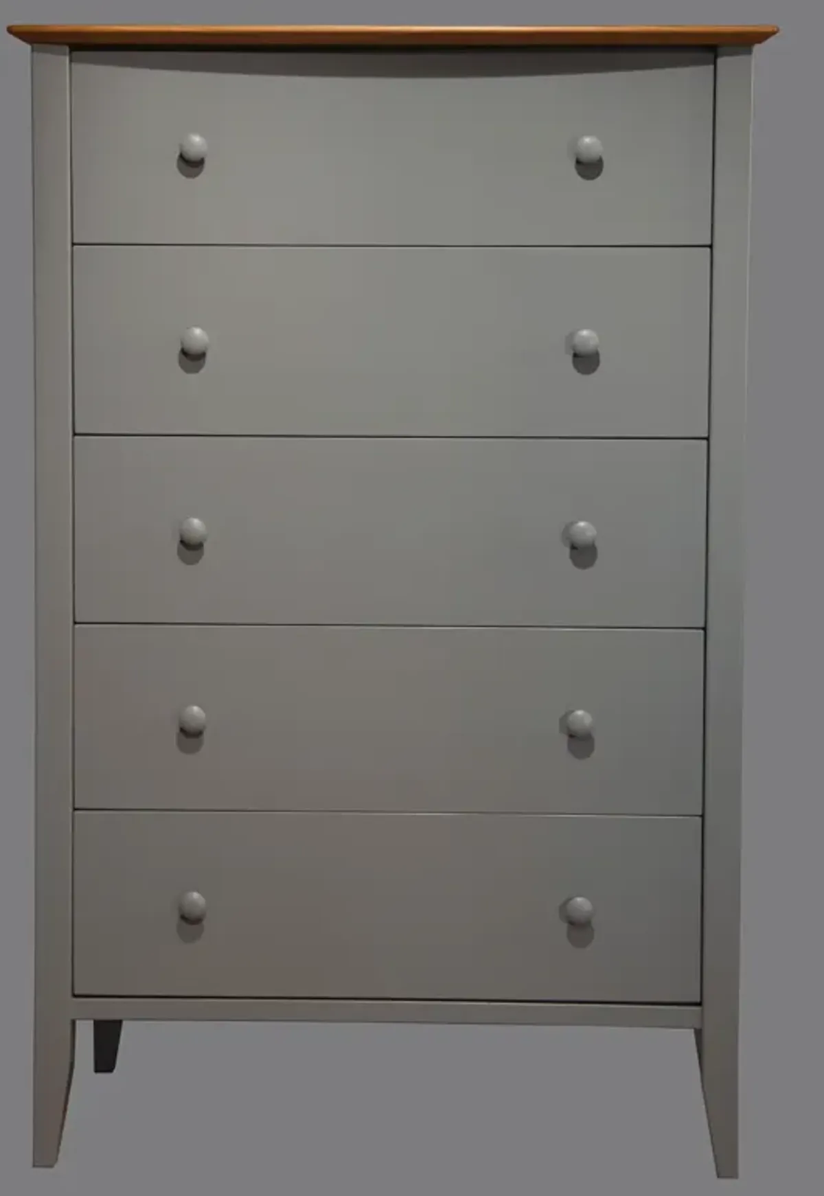 Coastal Grey 5 Drawer Chest