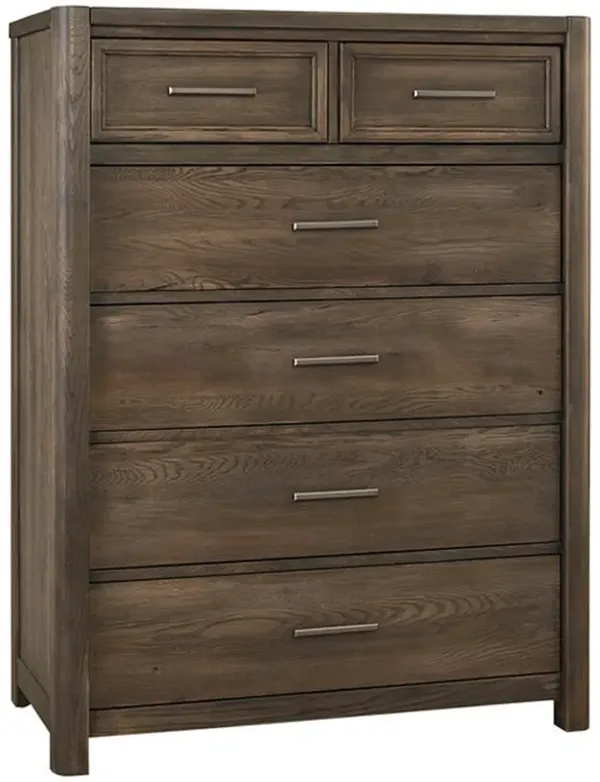 Crafted Oak/Aged Grey Chest