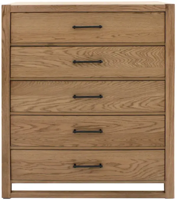 Lodge & Loft Blond Oak Chest