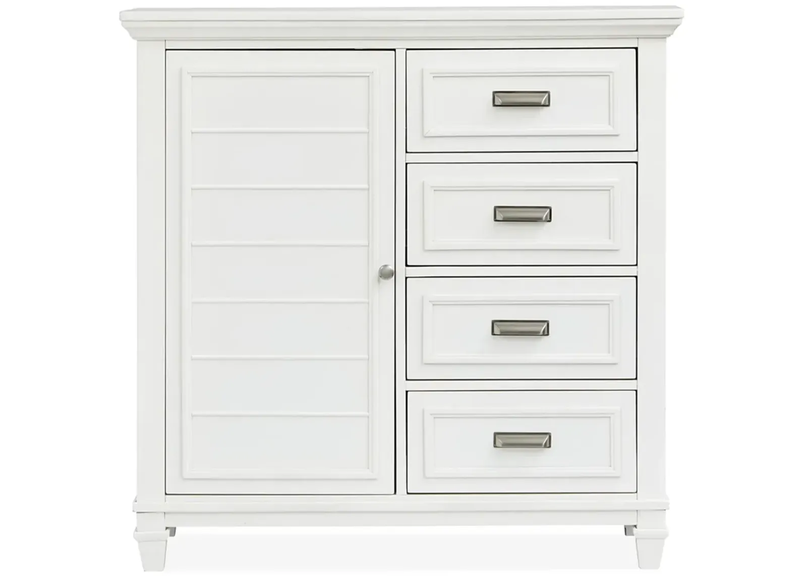 Charleston White Door Chest