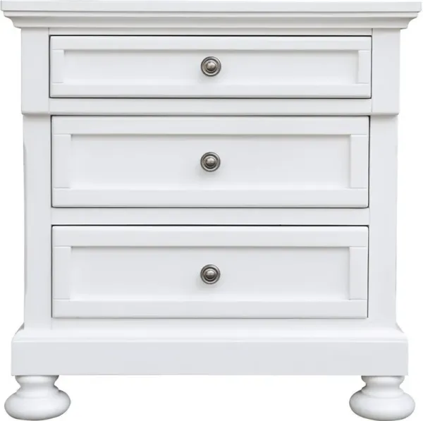Willow Ridge White Nightstand