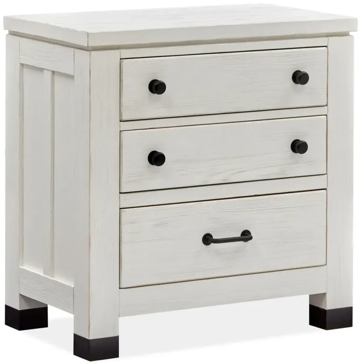 Harper Springs White Nightstand