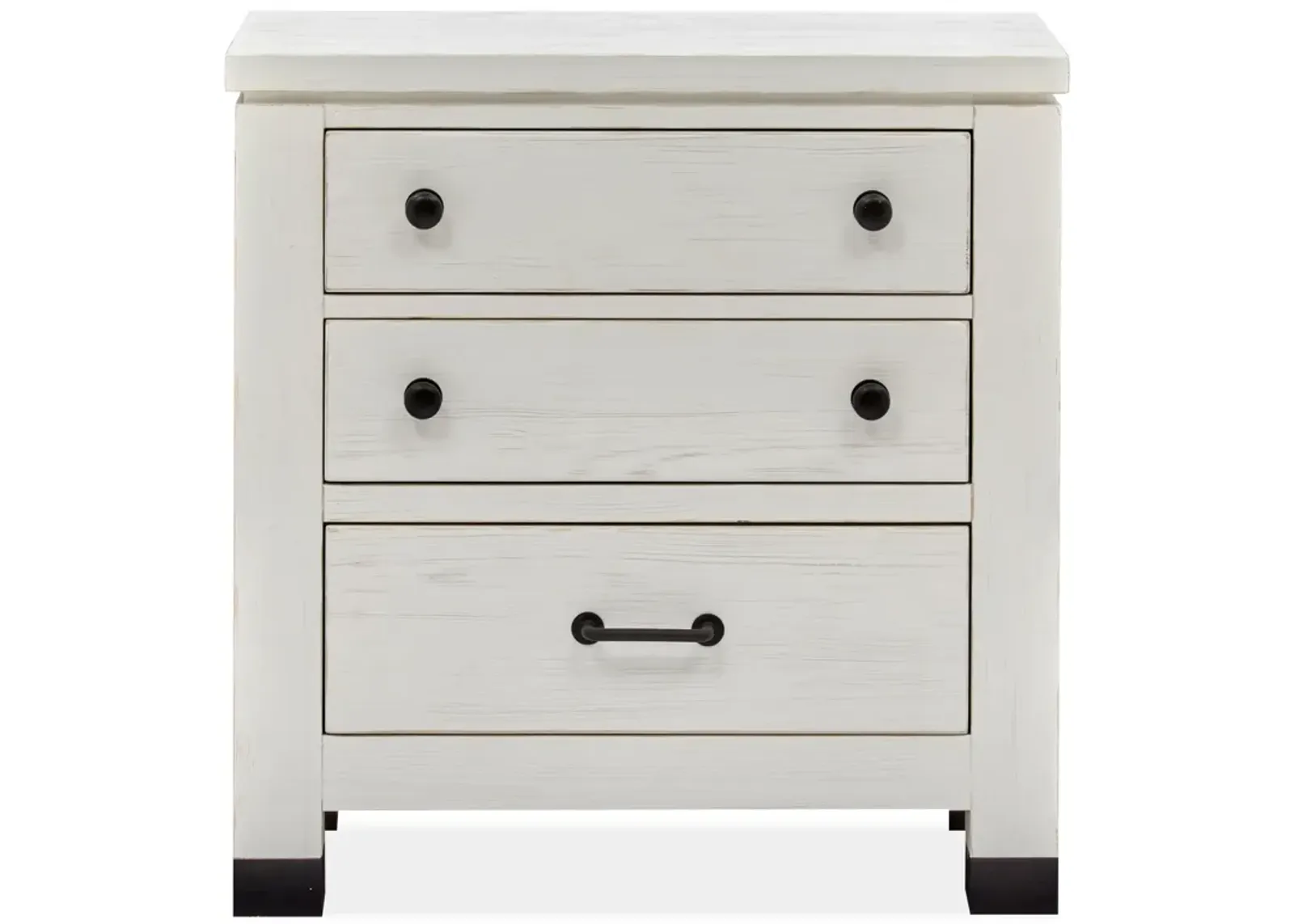 Harper Springs White Nightstand