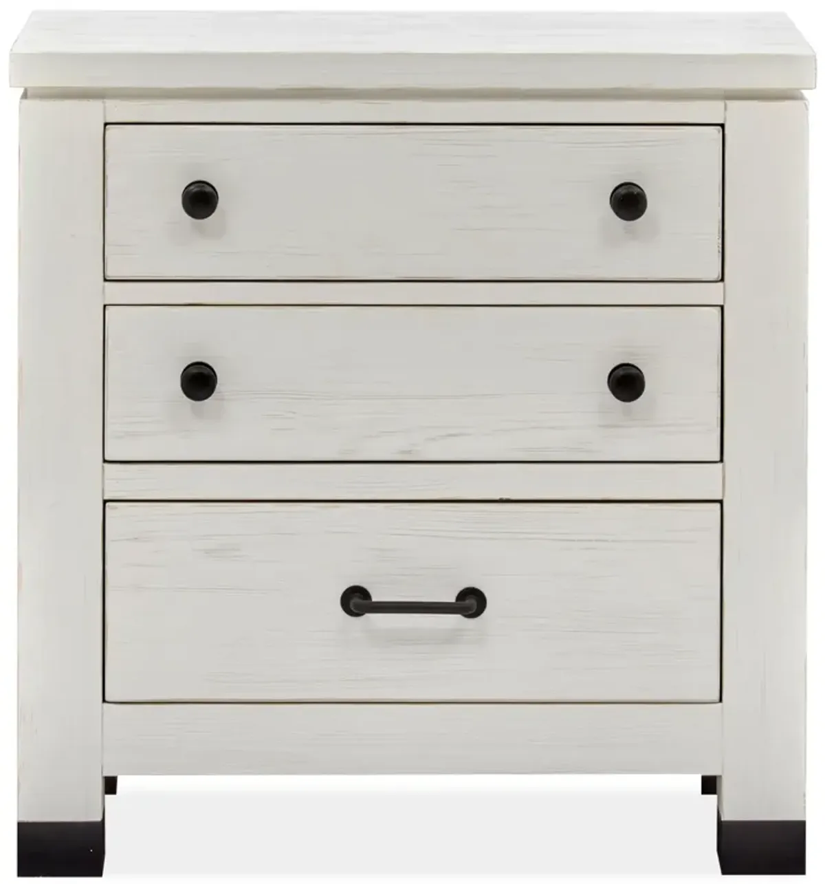 Harper Springs White Nightstand