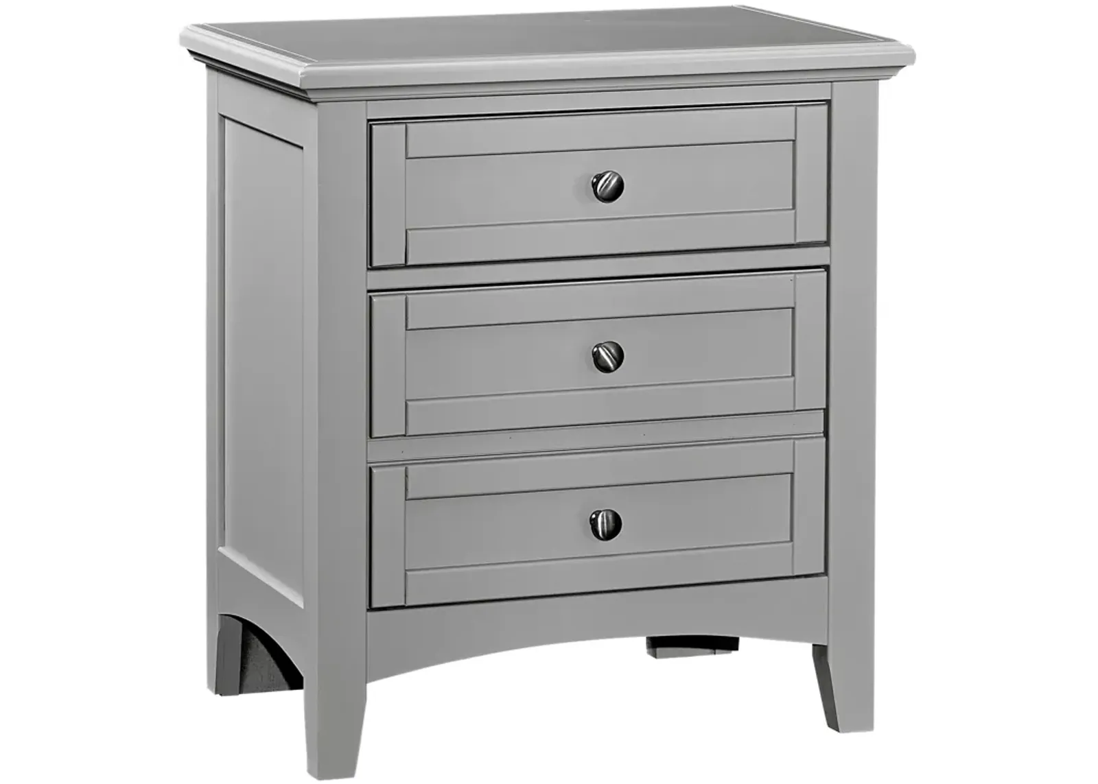 Bonanza Gray Nightstand