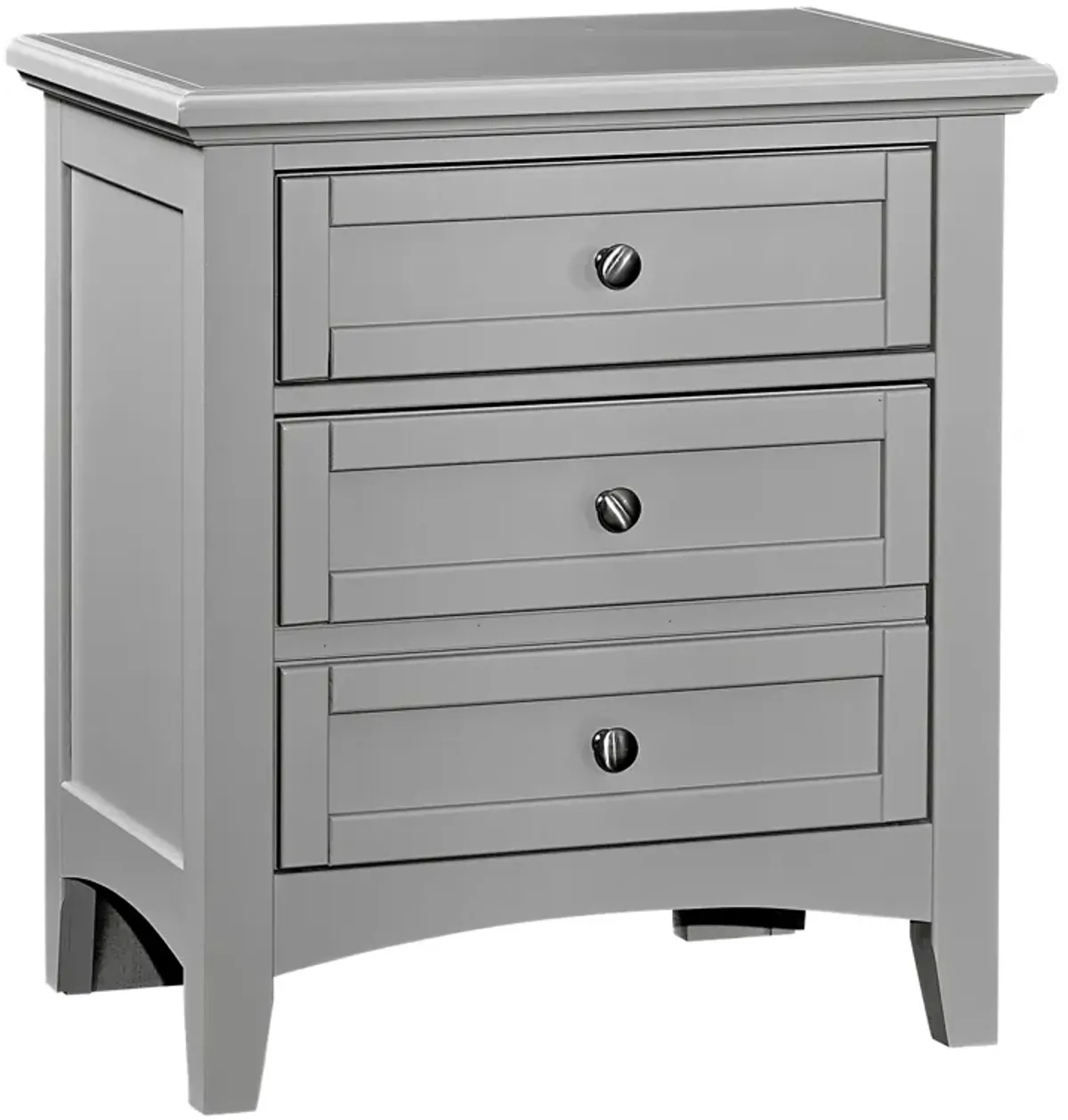 Bonanza Gray Nightstand