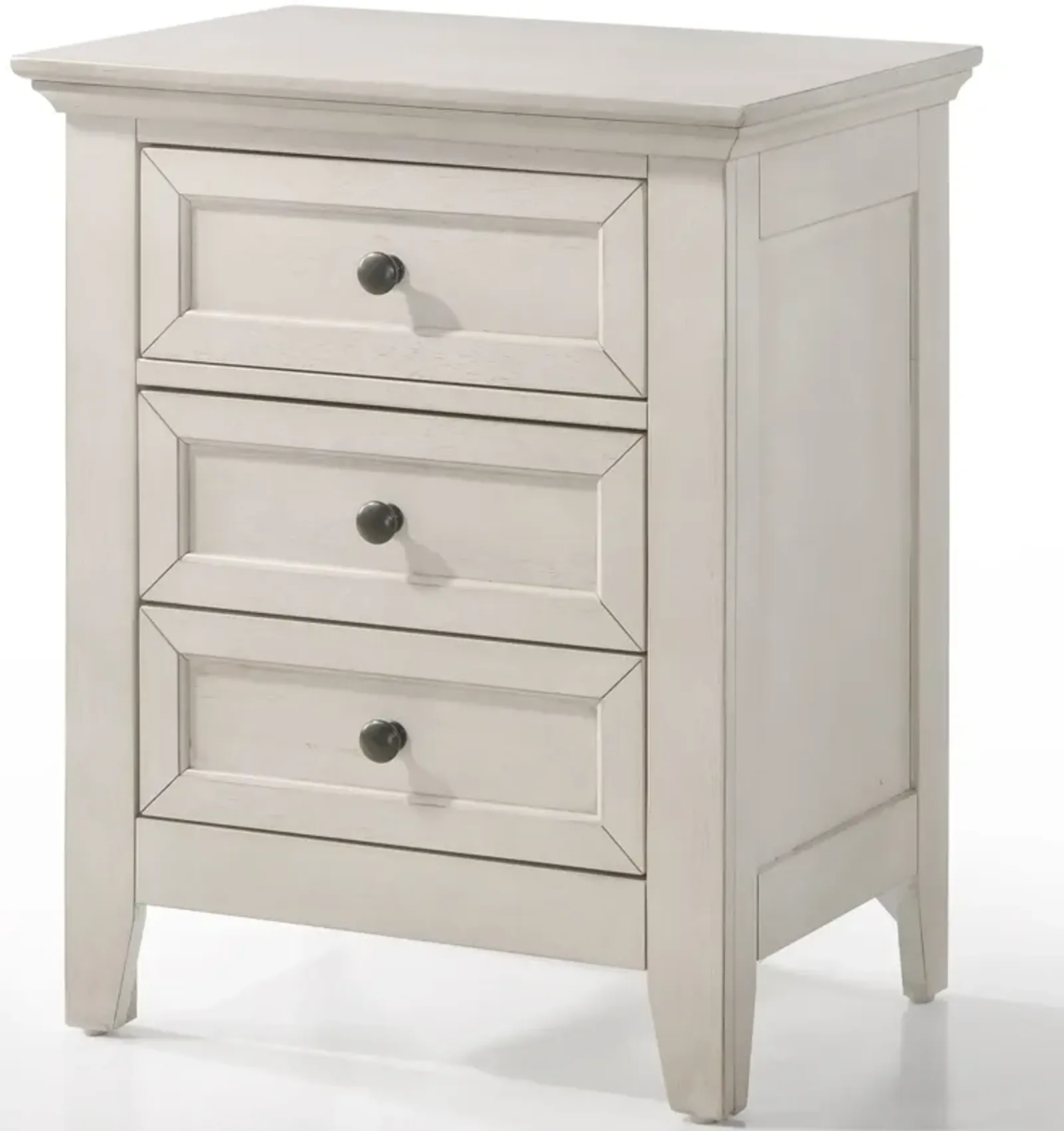 San Mateo White Nightstand