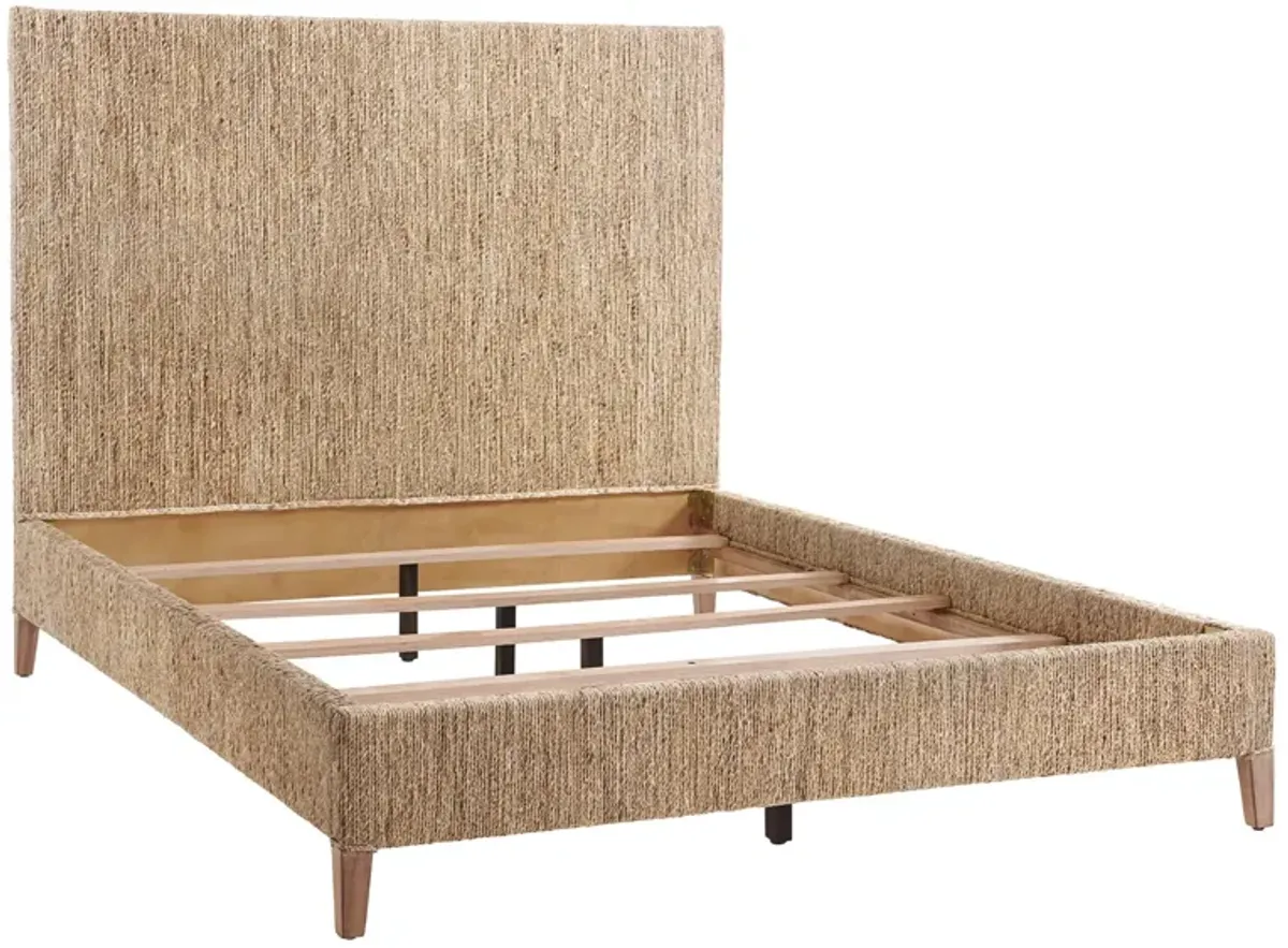 Seagrass Twin Panel Bed