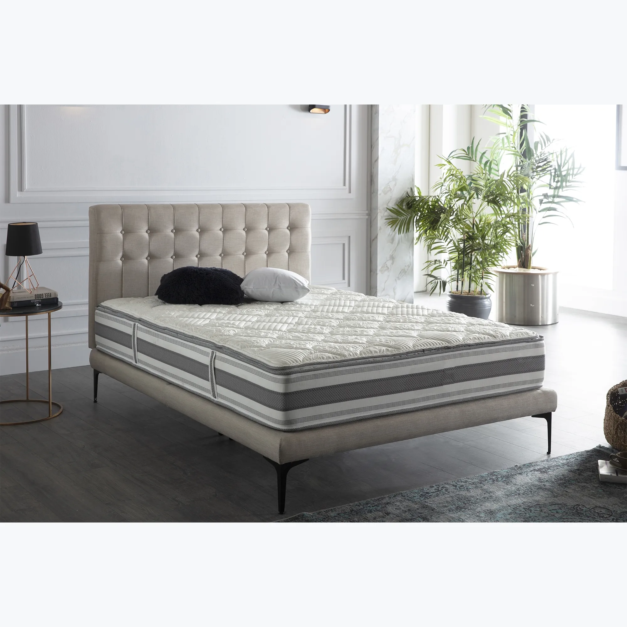 Stratton Cream Full Bed