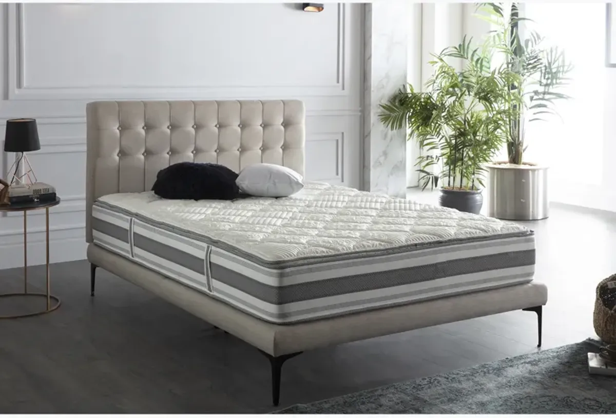 Stratton Cream Queen Bed