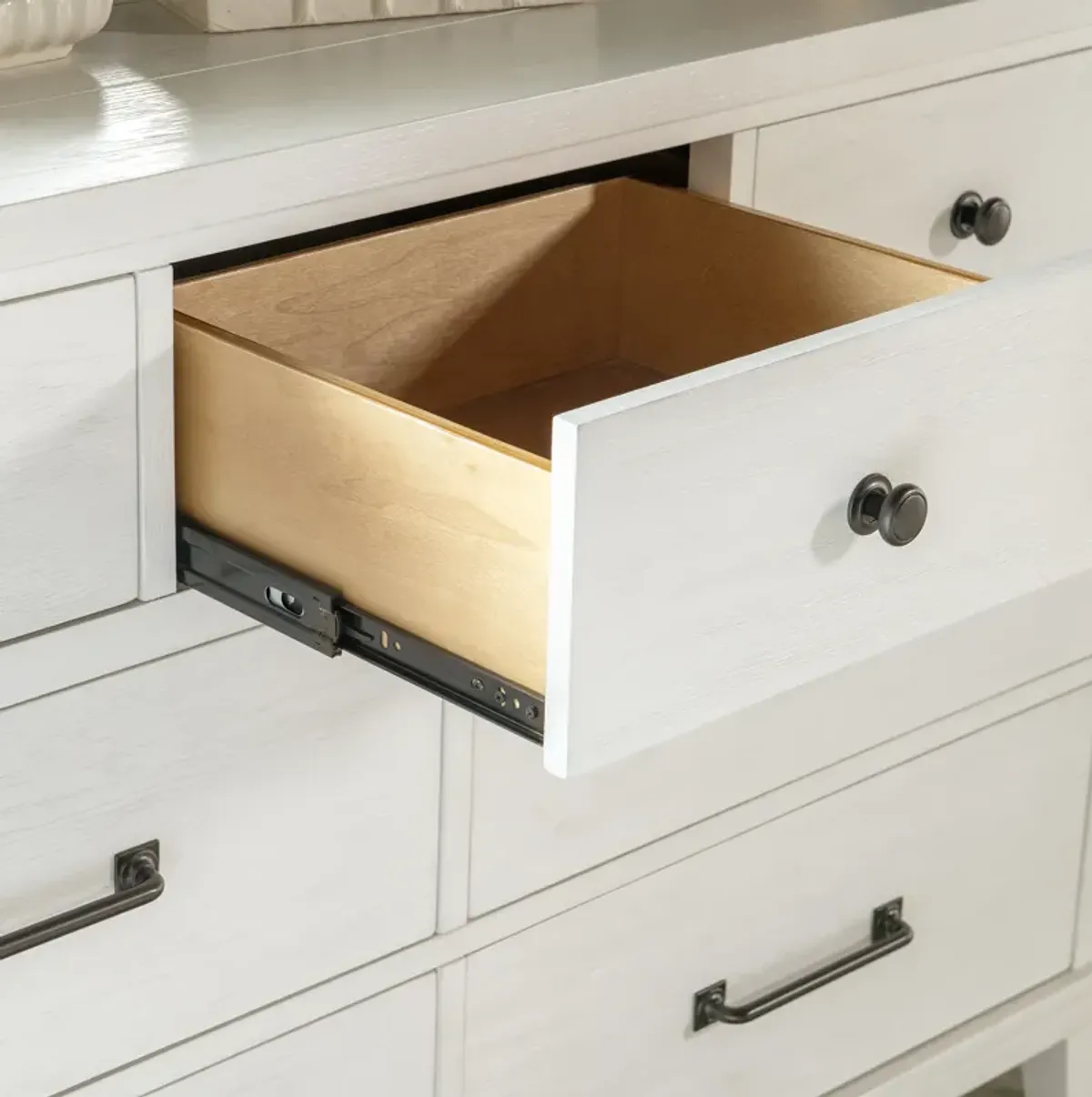 Flatiron White Youth Dresser