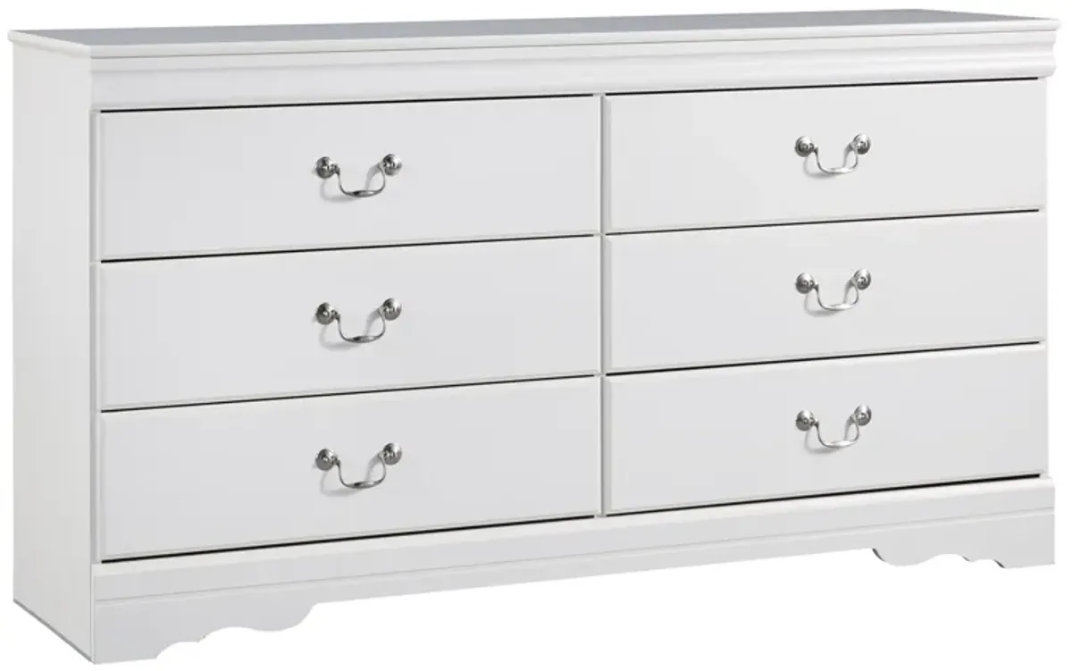 Anarasia White Youth Dresser