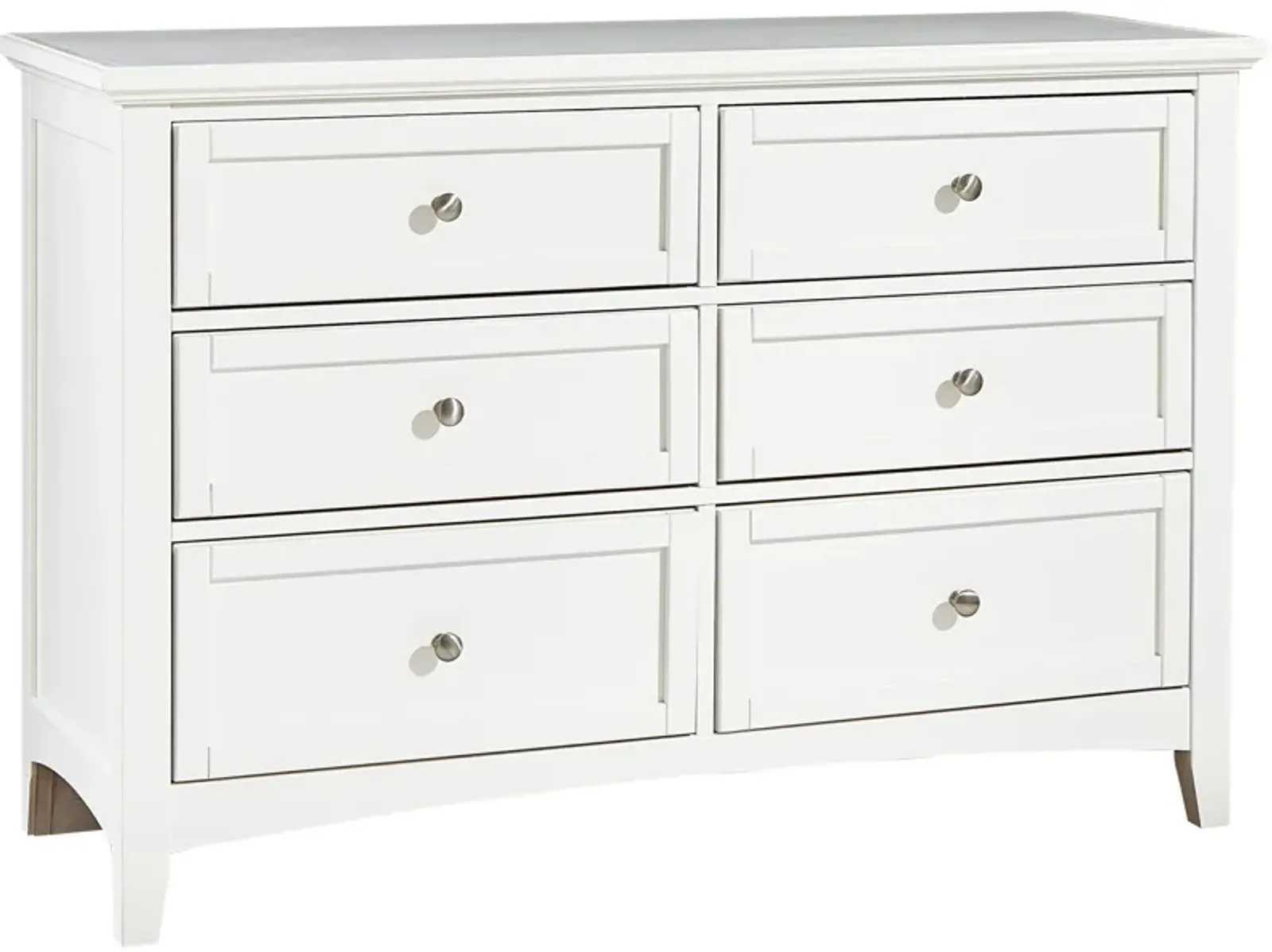 Bonanza White Youth Double Dresser