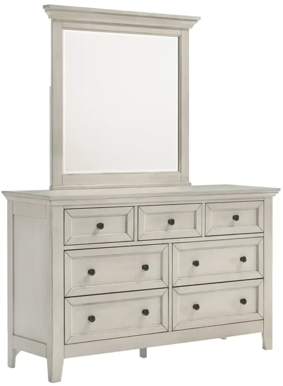 San Mateo White Youth Dresser