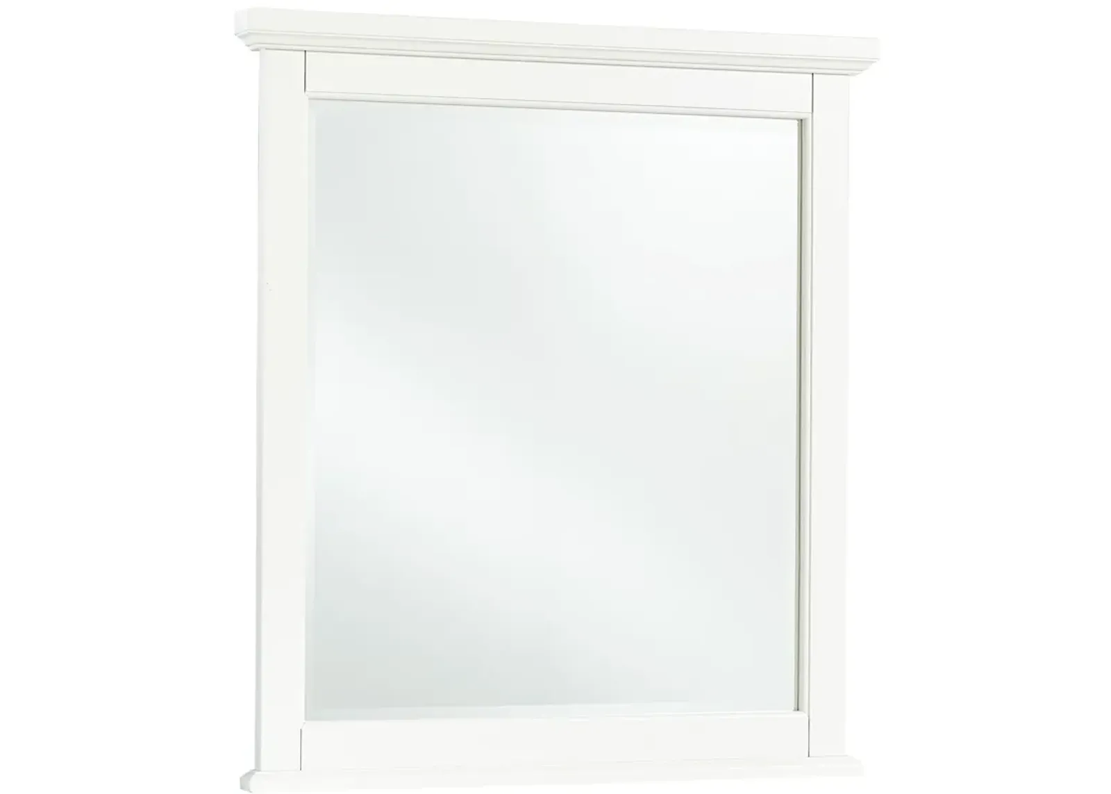 Bonanza White Youth Small Mirror