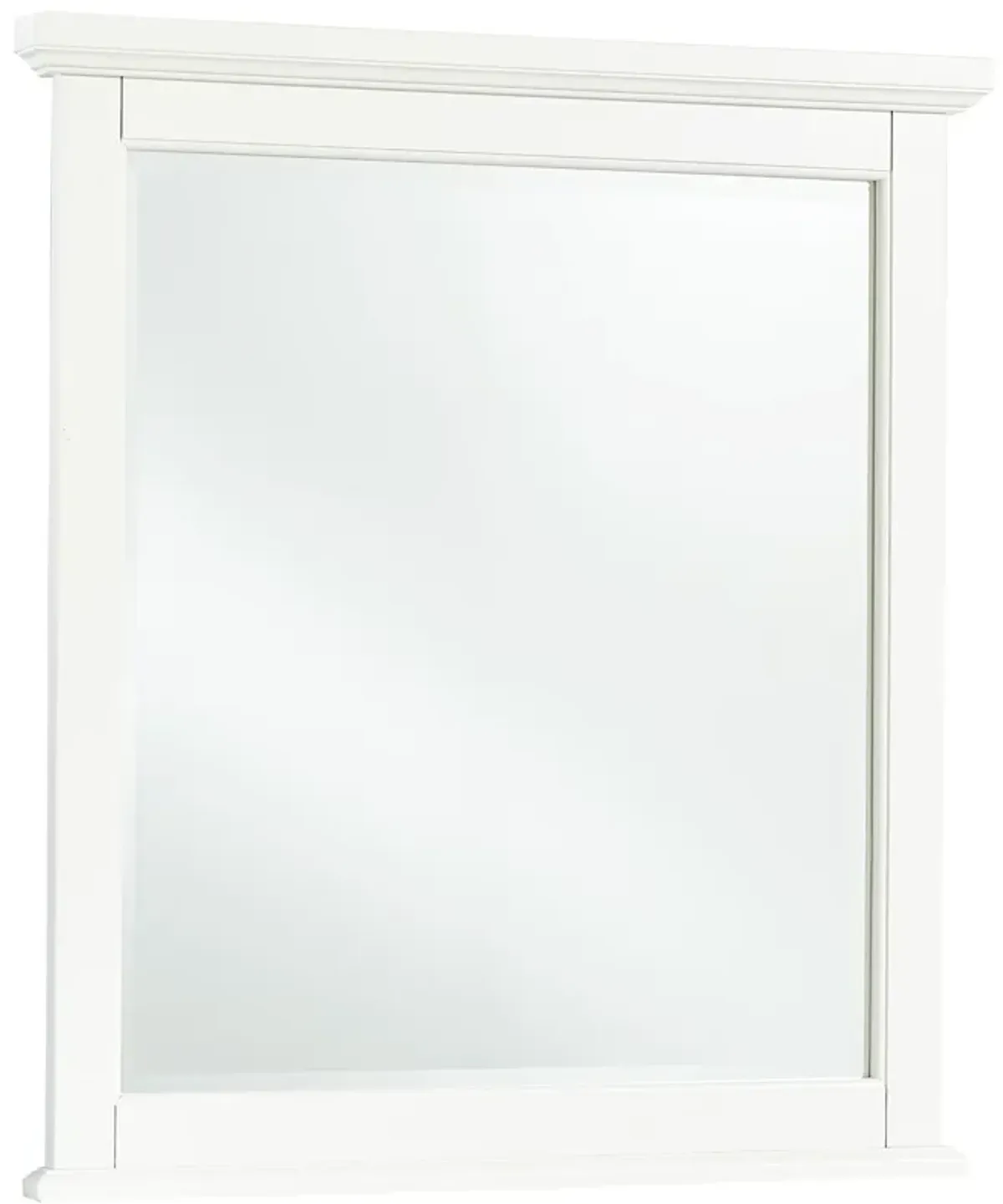 Bonanza White Youth Small Mirror