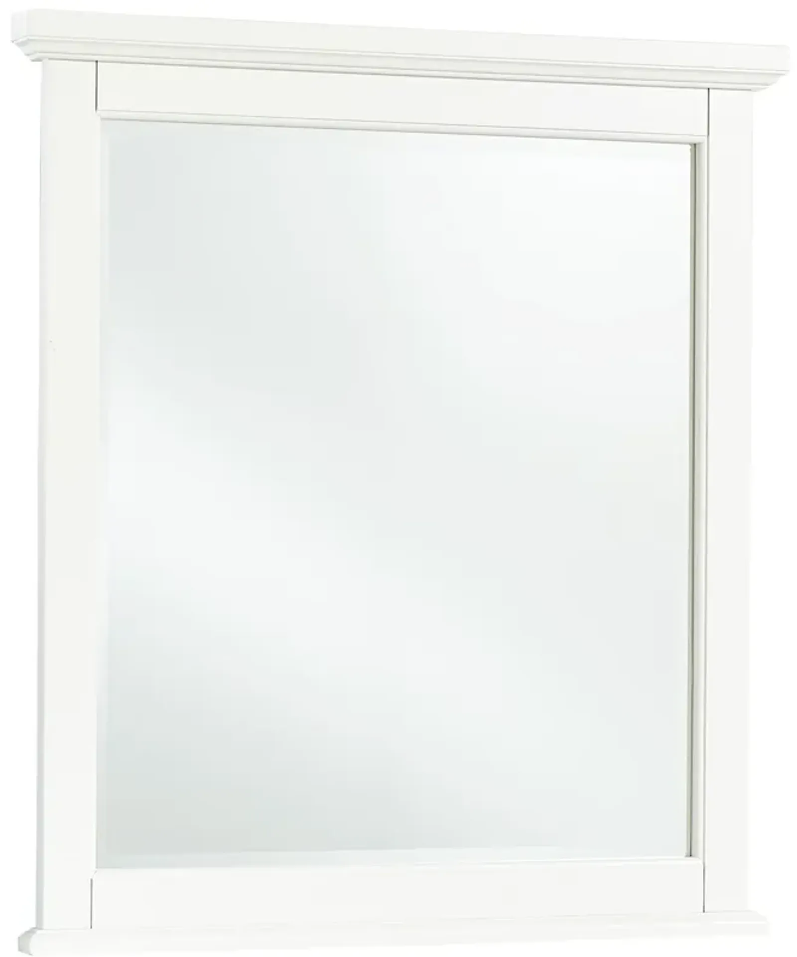 Bonanza White Youth Small Mirror