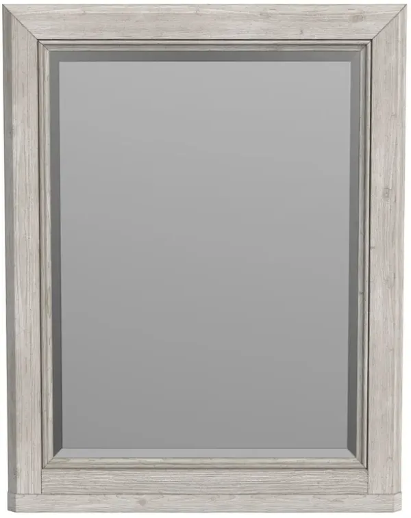 Carlson Washed Linen Youth Mirror