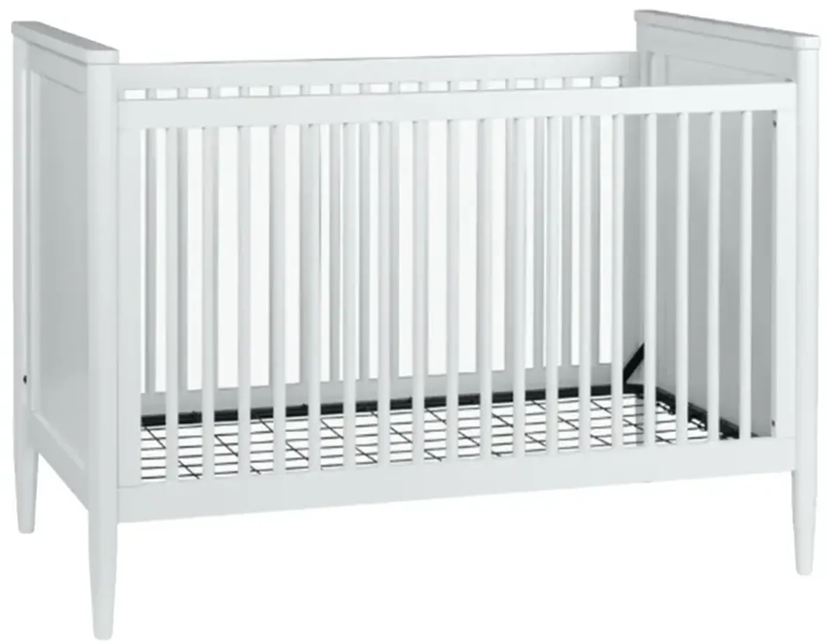 Modern Nursery White Crib