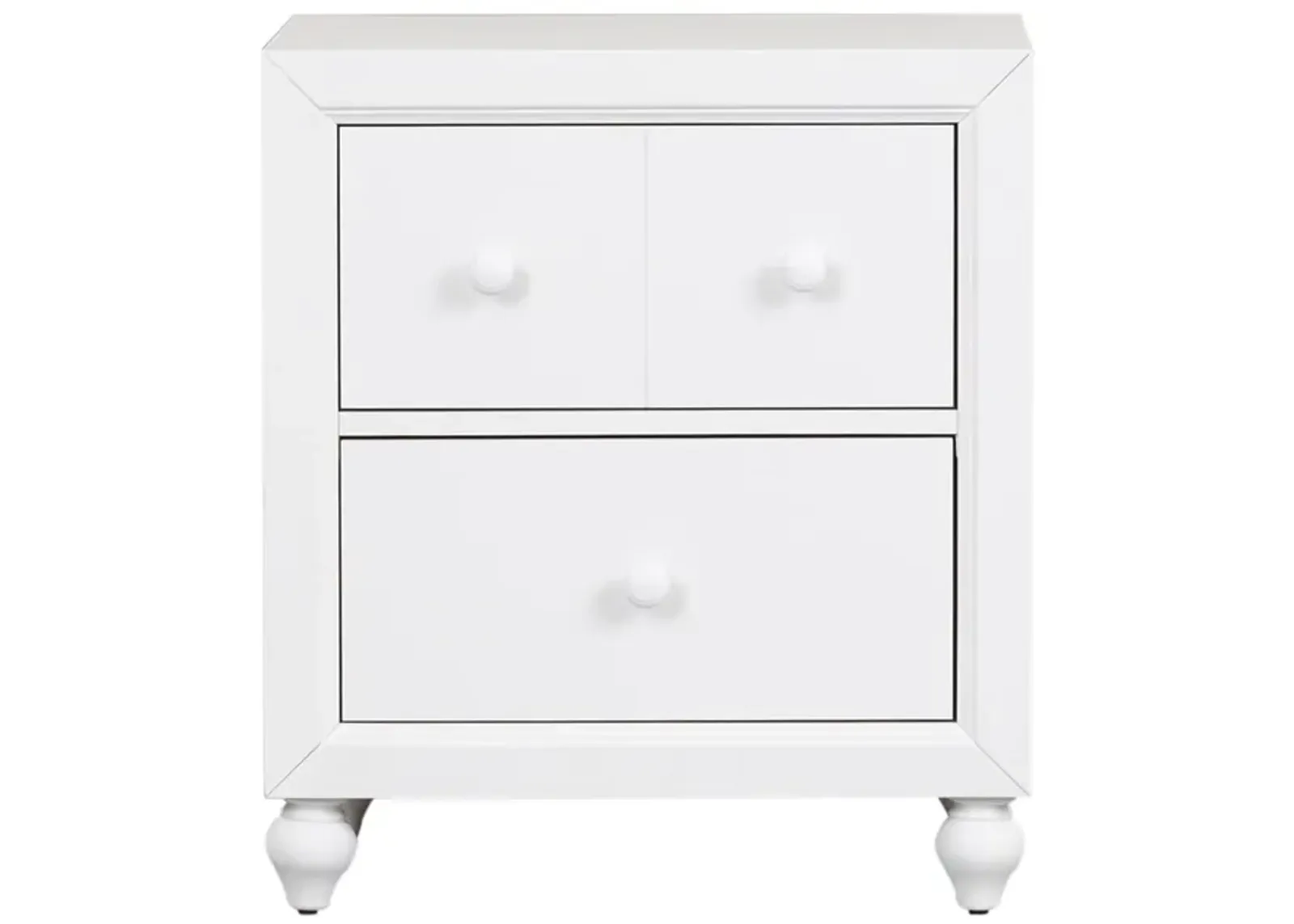 Cottage View White Youth Nightstand