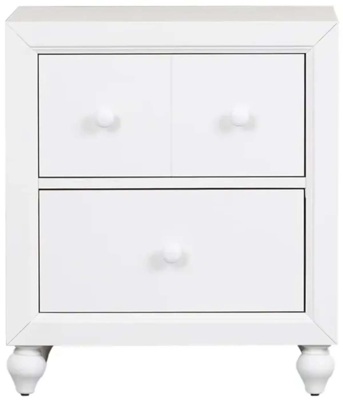 Cottage View White Youth Nightstand