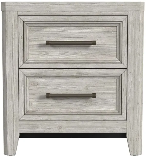 Carlson Washed Linen Youth Nightstand