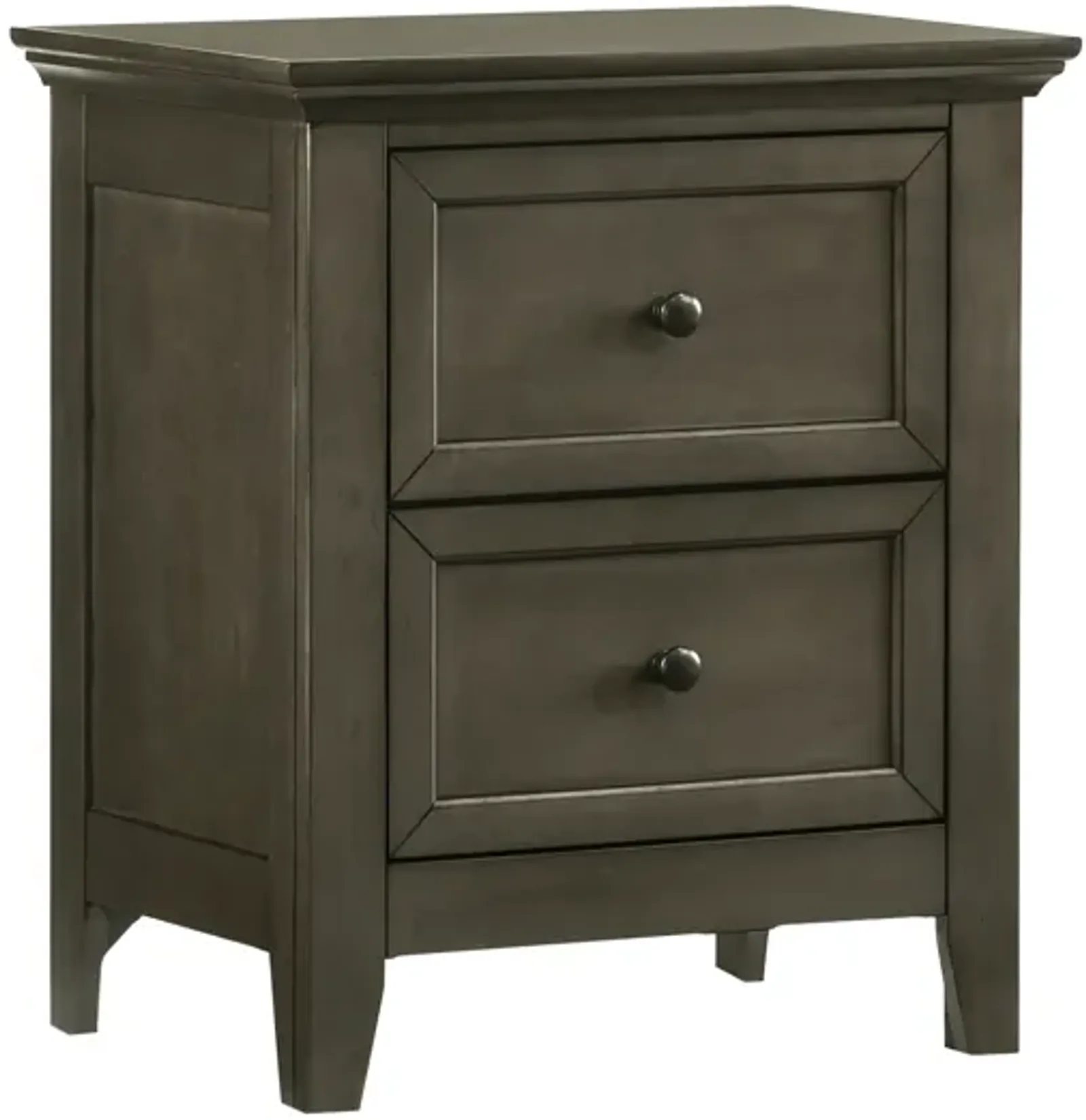 San Mateo Gray Youth Nightstand