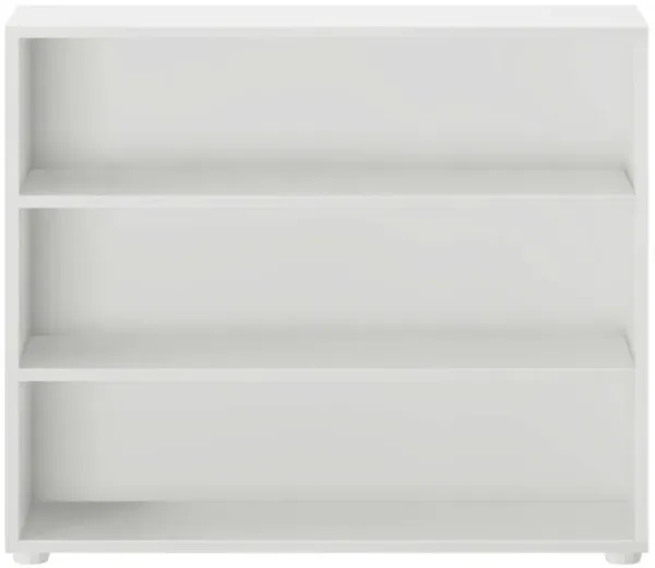 Maxtrix White 3 Shelf Bookcase