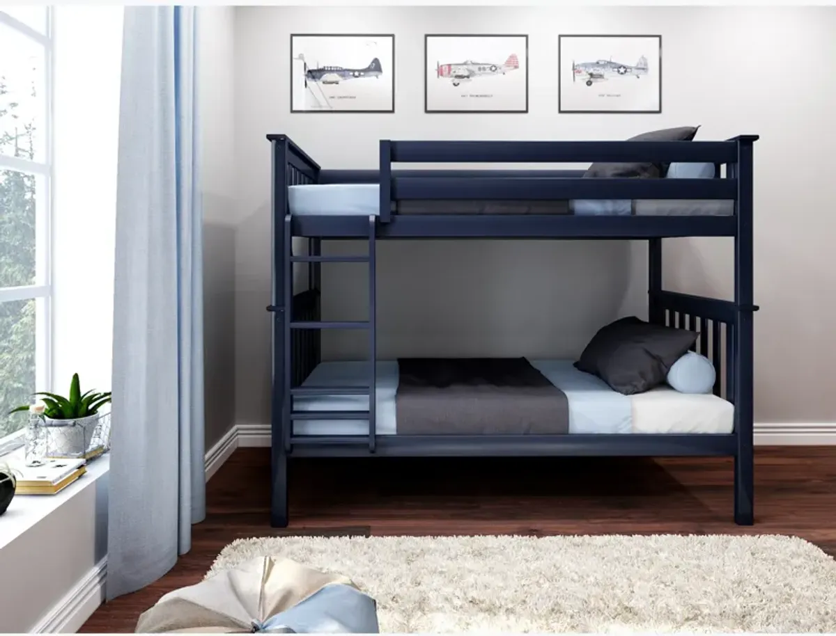 Maxtrix Cobalt Blue Twin/Twin Bunkbed